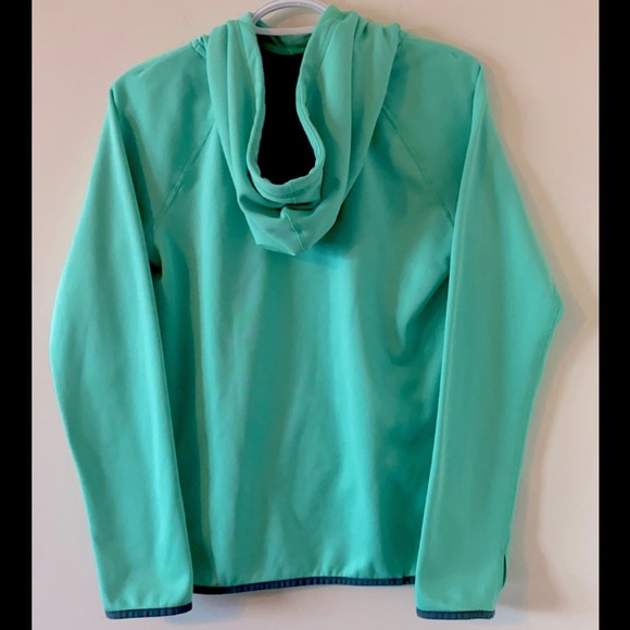 Nike Dry Fit Teal And Gray Hoodie - Picture 14 of 16